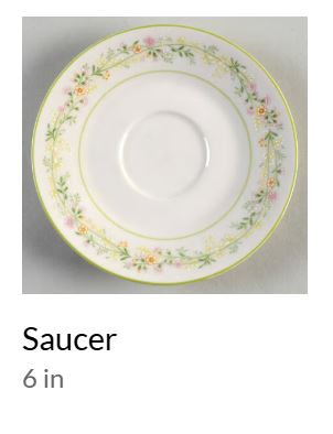 Cortege Saucer Only