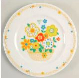 Crazy Quilt Dinner Plate