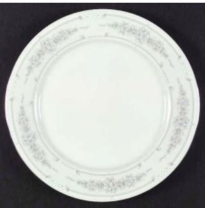 Crystal Bouquet Dinner Plate - Noritake