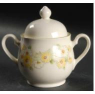 Daisy Garland Sugar and Lid - Noritake
