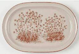 Desert Flowers Medium Oval Platter