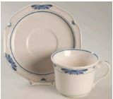 Dutch Tile Cup and Saucer - Noritake