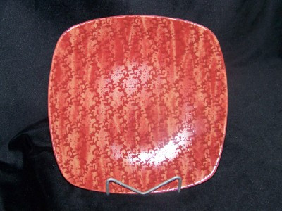 Elements Coral Round Salad Plate