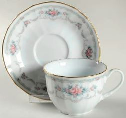 Elmsford Cup and Saucer-Noritake