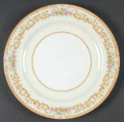 Elvira Round Salad Plate