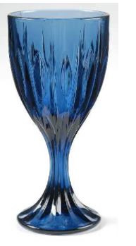 Dark Blue Wine Goblet