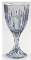 Entree Light Blue Wine Goblet - Noritake Crystal