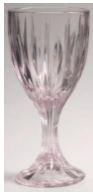 Entree Pink Water Goblet - Noritake Crystal