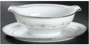 Fairmont Gravy Boat and Stand
