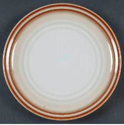 Fanfare Round Salad Plate-Noritake