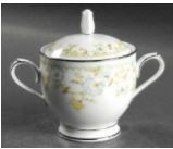 Flourish Sugar and Lid - Noritake