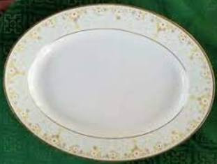 Fragrance Medium Oval Platter - Noritake