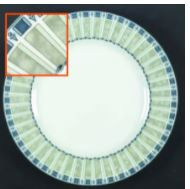 Green Icicle Dinner Plate - Noritake