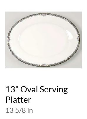 Halifax Medium Oval Platter