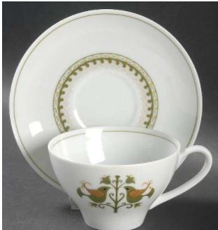 Hermitage Cup and Saucer - Noritake