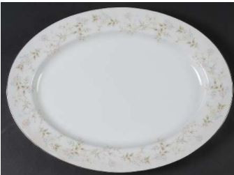 Holbrook Medium Oval Platter-Noritake