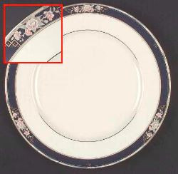 Imperial Gate Dinner Plate - Noritake