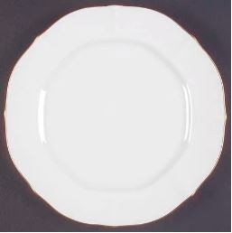 Imperial Gold Round Salad Plate - Noritake