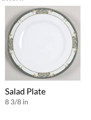 Imperial Jade Round Salad Plate