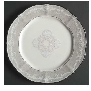 Imperial Lace Round Luncheon Plate or Accent Plate - Noritake
