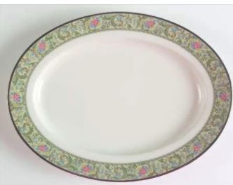 Isolde Medium Oval Platter - Noritake