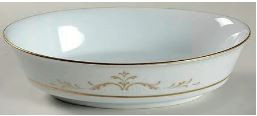 Jacqueline Oval Vegetable or Serving Bowl