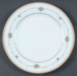 Joanne Round Salad Plate-Noritake