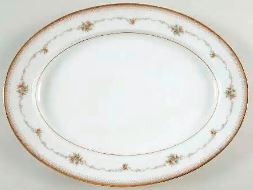 Joanne Medium Oval Platter-Noritake