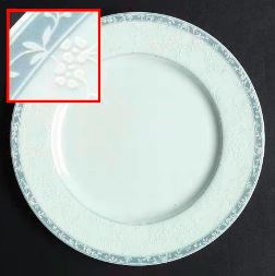 Lace Shadow Dinner Plate - Noritake