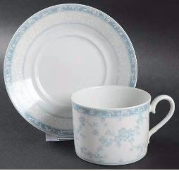 Lace Shadow Cup and Saucer