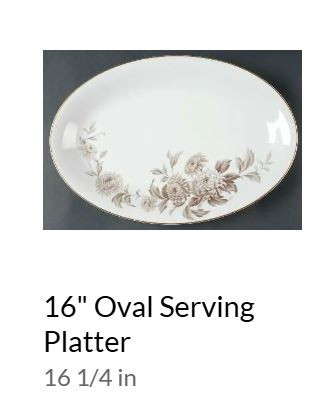 Lasalle Large Oval Platter - Noritake