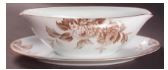 Lasalle Gravy Boat and Stand-Noritake