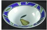 Lemonique Round Soup Cereal Bowl-Noritake