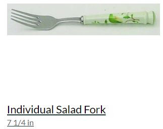 Lineage Salad Fork - Noritake Dinnerware
