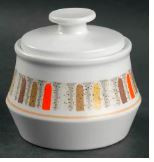 Mardi Gras Sugar and Lid - Noritake