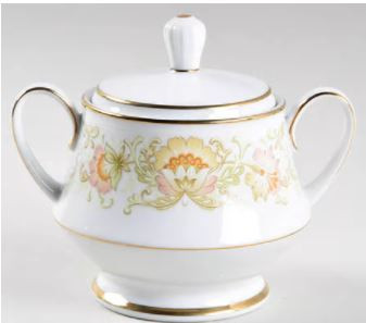 May Garden Sugar and Lid - Noritake