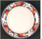 Midnight Fest Round Salad Plate - Noritake