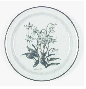 Mountain Flowers Round Salad Plate - Noritake