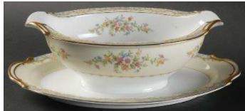 Naomi Gravy Boat and Stand