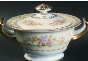 Naomi Sugar and Lid - Noritake