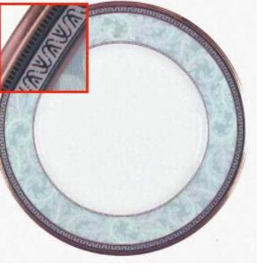 Neptune Gold Dinner Plate