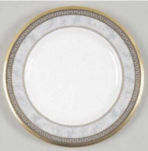 Neptune Gold Bread and Butter Plate