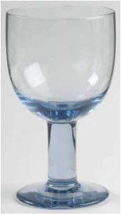 Novus Blue Wine Goblet