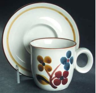 October Fest Cup and Saucer