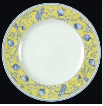 October Light Round Salad Plate