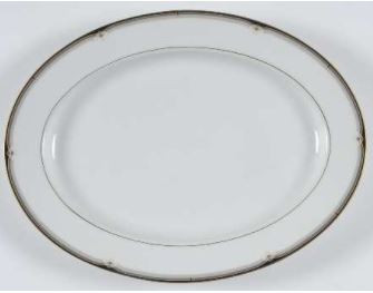 Oxford Lane Medium Oval Platter - Noritake