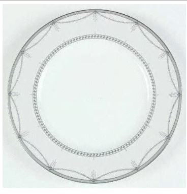 Pearl Luxe Round Luncheon Plate or Accent Plate