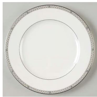 Pearl Luxe Round Salad Plate