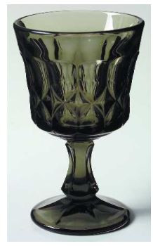 Perspective Smoke Wine Goblet