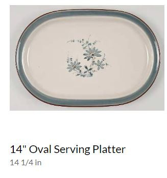 Pleasure Medium Oval Platter - Noritake